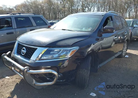 2015 Nissan Pathfinder S from USA, damaged, VIN 5N1AR2MM8FC710723